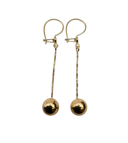 6mm kultapallo venetsiaketjussa