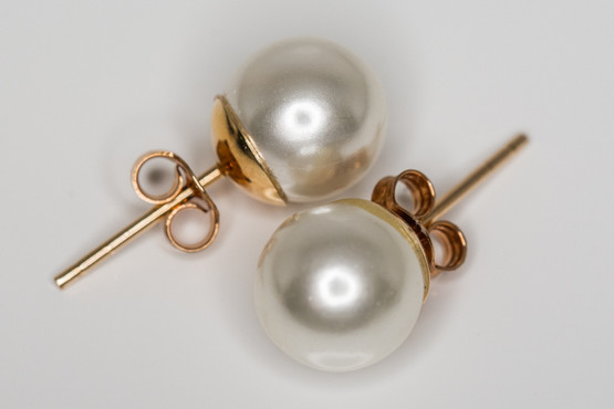 8mm Helmiäiskorvakoru