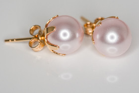 8mm Helmiäiskorvakorut