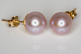 8mm Antiikkihelmiäiskorvakorut