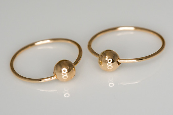 Rengaskorvakorut Ø11mm, 3mm pallo