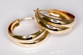 Rengaskorvakorut Ø15mm, 2-osainen