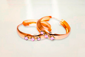 Korvakorut Ø15mm, 3 kiveä