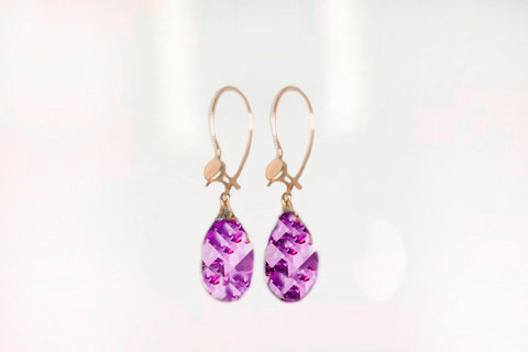 Viistekivi koukkukorvakorut