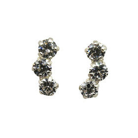 Kaareva kivitappi 3 x 3mm kivet  