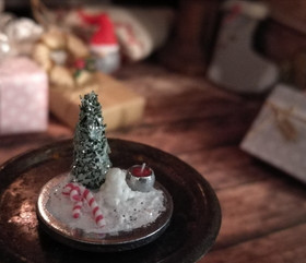 Nukkekodin Talviasetelma 