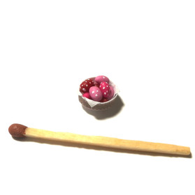 Nukkekodin Pääsiäismunat kulhossa (pinkki)