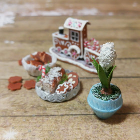 Nukkekodin Hyasintti - Valkoinen