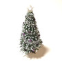 Nukkekodin Joulukuusi 10 cm - Hopea