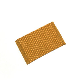 Nukkekodin Kynnysmatto - Ruudut Sinapinkeltainen