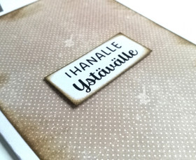 Kortti A6 - Vintageruskea 