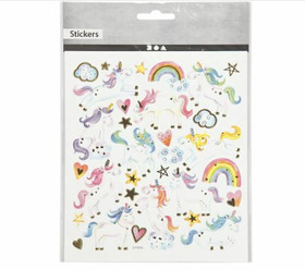 Kuviotarrat - Yksisarviset, 1 arkki (15x16,5 cm)