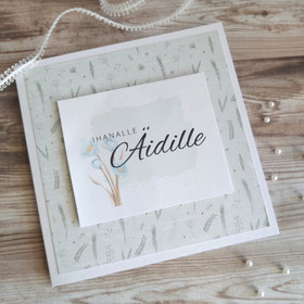 Kortti - Ihanalle äidille (mintunsävyinen) 