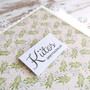 Kiitoskortti - Vihreät oksat (13,5 x 13,5 cm) 