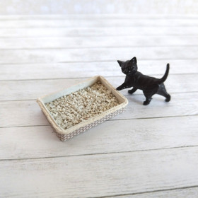 Nukkekodin Kissan hiekka-astia