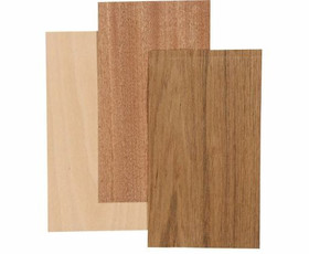 Puuviilu 12 x 22 cm - 3 kpl/pkt (paksuus 0,75 mm)