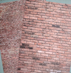 Kartonki - Tiilikuvio - A4, 180g