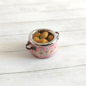 Nukkekodin Perunakattila - Retrokuvio Vaaleanpunainen