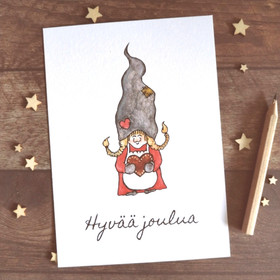 Joulukortti A6 - 