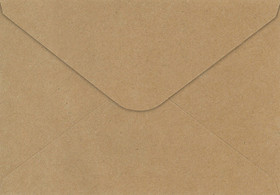 Kirjekuori C6 - Ekoruskea, 20 kpl/pkt