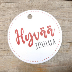 Pakettikortti - Hyvää Joulua, 1 kpl