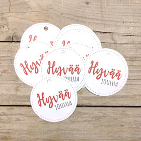 Pakettikortti - Hyvää Joulua, 10 kpl/pkt