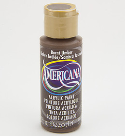 Akryylimaali 59 ml - Burnt Umber (matta) Deco Art Americana