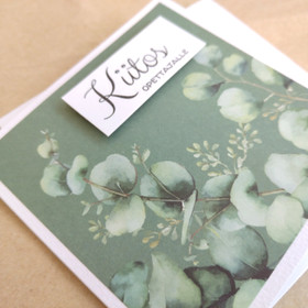 Kortti - Kiitos opettajalle (10 x 10cm)