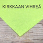 Kimallehuopa 1mm - Kirkkaanvihreä, 30x40 cm