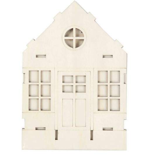 Koottava miniatyyritalo - 1 kpl/pkt