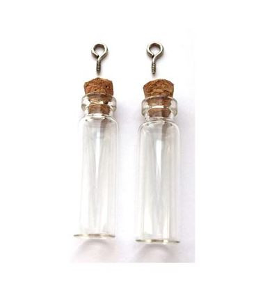 Mini Lasipullot 2 kpl - 12 x 40 mm
