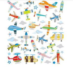 Kuviotarrat - Lentokoneet, 1 arkki (15x16,5 cm)