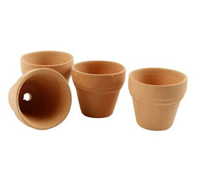 Saviruukku mini 3,1 x 3,4 cm - Terrakotta