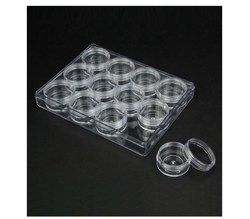 Muovirasia mini Ø 3,8 cm - 1 kpl 