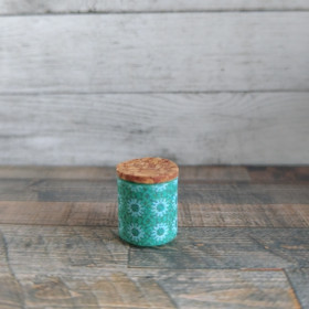 Nukkekodin Säilytyspurkki - Retrokukat Mintunvihreä