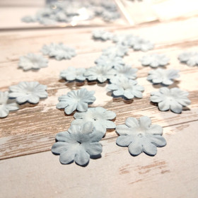 Paperikukat 100 kpl - Vaaleansininen