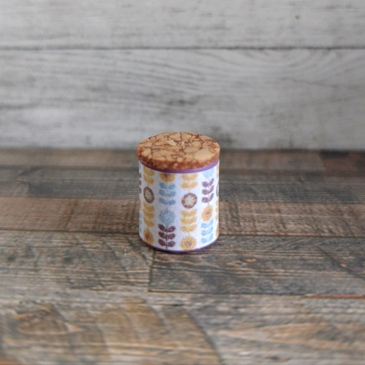 Nukkekodin Säilytyspurkki - Retrokukat Liila