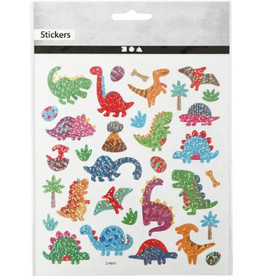 Kuviotarrat - Dinosaurukset, 1 arkki (15x16,5 cm)