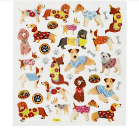 Kuviotarrat - Koirat, 1 arkki (15x16,5 cm)