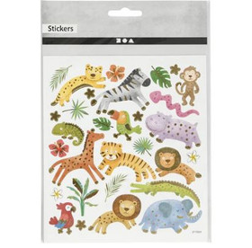 Kuviotarrat - Villieläimet, 1 arkki (15x16,5 cm)