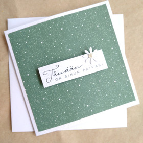 Kortti - Tänään on sinun päiväsi (10 x 10cm)