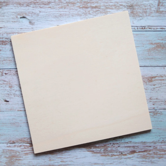 Vanerilevy 19 x 19 cm (paksuus 4 mm)