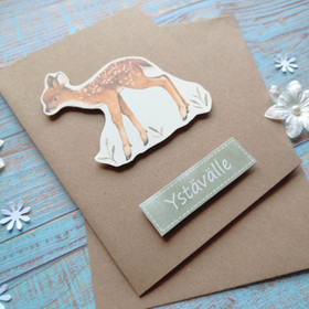 Ystävälle (bambi) - Kortti A6