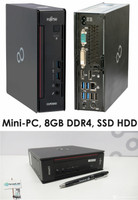 Fujitsu Esprimo Q957 Core i3-8100T 3.1 GHz 8/256 SSD Win 11 Pro DVDRW