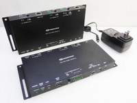 Crestron HD-EXT-USB-2000-C - video/audio/infrared/serial/network extender - HDMI 4K HDBaseT