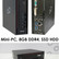 Fujitsu Esprimo Q957 Core i3-7100T 3.4 GHz 8/256 SSD Win 11 Pro DVDRW