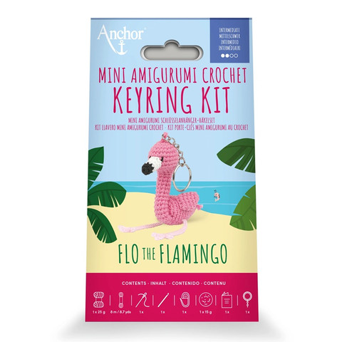 Anchor Avaimenperäsetti Flo-flamingo