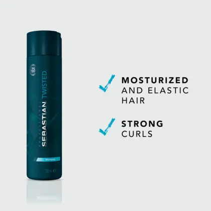 Sebastian Twisted Elastic Shampoo 250ml