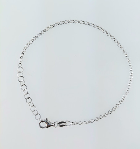 Siro hopeinen ranneketju