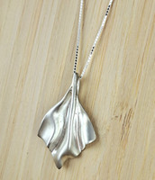 Gone with the wind silver pendant